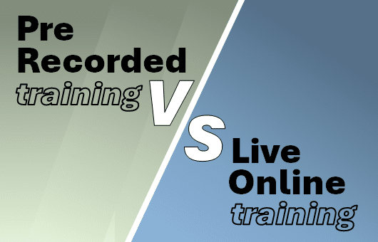 Pre-Recorded vs Live Online Training: Choosing the Best Format